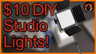 DIY Studio Lights for Under $10