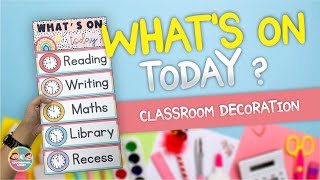 Prepare your class schedule well with What's On Today!?  - LINK IN DESCRIPTION