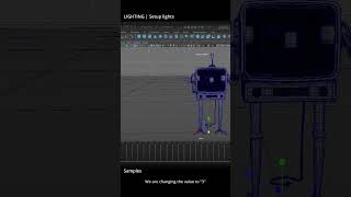 05.Maya -Setup Lights: Sample