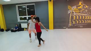 Zouk Class 04.03.19 at Brazuka Dance School - Wakko and Natasha