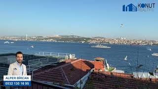 BEYOĞLU - KABATAŞ / BOĞAZ MANZARALI / KİRALIK DAİRE