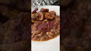 DELICIOUS BEANS AND PLANTAIN