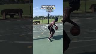 NBA 2k custom jump shots be like..😂 BEST JUMPSHOT IN THE GAME.. yeah ok #basketball #shorts