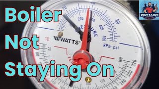 Boiler Not Staying On | Boilers