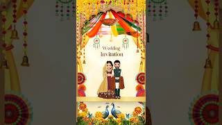 Wedding Invitation video template