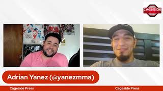 UFC's Adrian Yanez wants hometown Houston card, Dr. Pepper sponsorship