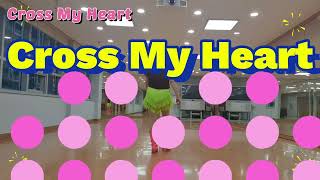 쉬운초중급Cross My Heart   Count:48Wall:4    Level:Easy Improver