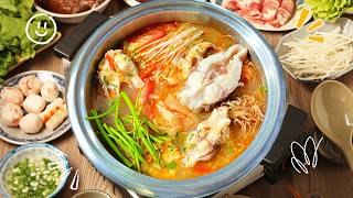 Lẩu măng chua cá diêu hồng thơm ngon không bị tanh  | fish hotpot