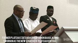 Swearing in of former Gov. Simon Lalong as the Senator Representing Plateau Central.