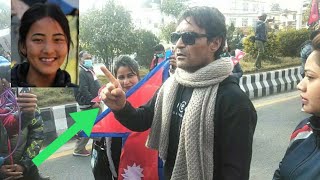 बिनयले किन यस्तो गरे!! राष्ट्रिय झन्डा लिएर अाए? हेर्नुहोस् ।। binaya jung basnet| sapana magar