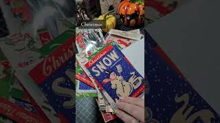 scrapbook.com haul christmas and halloween tim holtz and papers