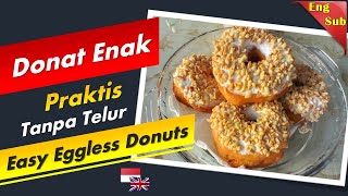 Resep Donat Mudah dan Praktis I Easy Potato Donut Recipe I Donut Recipe Eggless