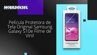 2 Unidades Película Filme de Vinil Protetor Original Samsung Galaxy S10e