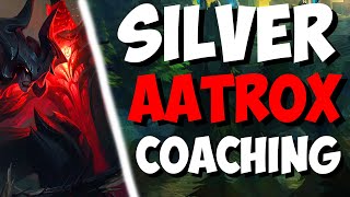 How to use ABILITIES like a CHALLENGER player (Silver Aatrox Coaching)