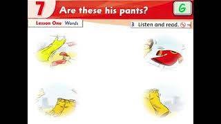 Level 1- Unit 7 - Part G (Dialogue) - Are these his pants?