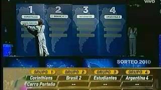 Sorteo Copa Santander Libertadores 2010 - Fase de Grupos 1/3