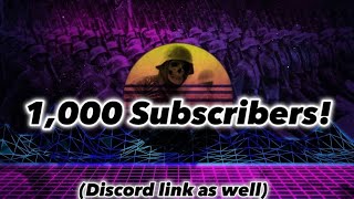 1,000 Sub Video