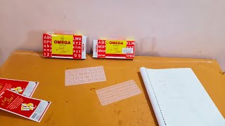 Unboxing and Review of Omega Student Lettering English Stencil   Size 25 mm