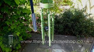 Chorus 40 inch Wind Chime, fresh green