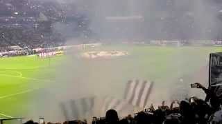 03/11/2015 Borussia Monchengladbach - Juventus 1-1 Inno Champions SETTORE OSPITI