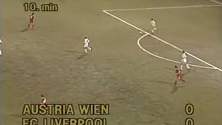 🟣⚪ Austria Wien vs Liverpool FC 🔴🔴 | ⚽⚽POLSTER RUSH GROBBELAAR⚽⚽| 1984-1985