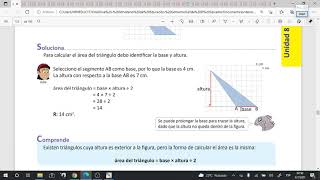 ESMATE QUINTO GRADO CLASE 1.6 UNIDAD 8