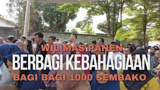 Wilimas Panen bagi bagi 1000 Sembako