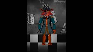 Foxy Redesign #shorts #edit #fnaf