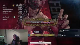 VOLUME WARNING - TheDocGreen FINALLY gets to TEKKEN KING in RANKED!