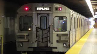 TTC Bombardier T1 #5371 departing Kipling Station