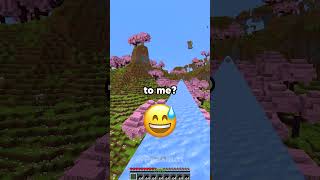 I love the cherry biome #minecraft #shorts