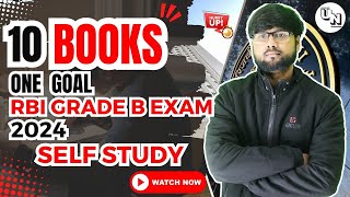 RBI Grade B Topper’s Booklist | Books for RBI Grade B 2024 | RBI Grade b Preparation | Unleash RBI