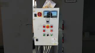 Incinerator for hospital with control panel