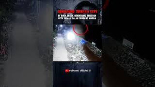 REKAMAN CCTV  HANTU TERJELAS DAN TERNYATA #shortsviral #scarry