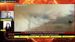 #Cauquenes se organiza por Incendios Forestales