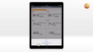 HV testo Smart Probes 09 Carrying out a refrigeration or heating performance measurement US