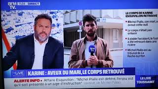 La gaffe de BFMTV en plein direct sur le meurtre de Karine Esquivillon