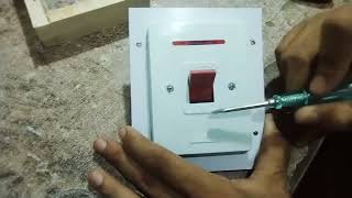 Electrical Main Switch Connection || Main Switch Lagany Ka Tariqa