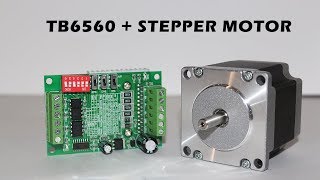 How to run stepper motor using TB6560 stepper driver