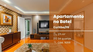 Apartamento, 04 Quartos, 03 Vagas, Churrasqueira à Carvão, Batel, Curitiba.