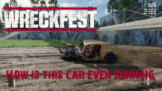 Wreckfest - How is this car even running???