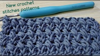 New crochet Bean stitches ||mudah untuk pemula || Cantik dan Elegan