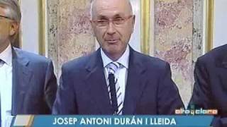 Duran i Lleida - La Tombola de Zapatero siempre toca (12-05-09)