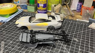 Building Model Cars - Tamiya Porsche