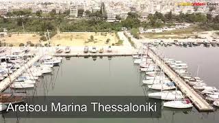 Aretsou Marina, Thessaloniki May 2020 - DJI Mavic Pro footage