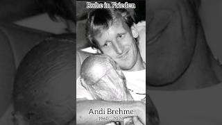 Ruhe in Frieden Andi Brehme 1960 - 2024 #rip #dfb #fcbayern