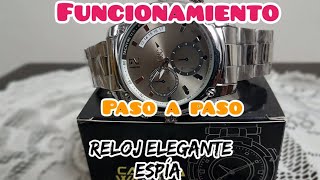 RELOJ ELEGANTE ESPÍA - Probamos éste genial equipo y sí que nos sorprendió!!!