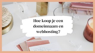 Hoe koop je een domeinnaam en webhosting bij Versio? | Lisette Pool