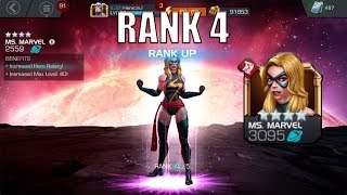 Marvel Contest of Champions | RANK 4 FOUR STAR MS MARVEL!