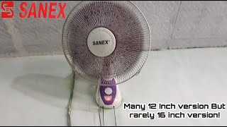 16" Rare? Sanex wall fan